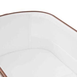 Ickle bubba bubba&me luxe bedside crib – stone (9)