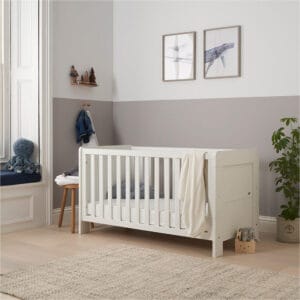 Tutti Bambini Alba Cot Bed - Essentials White