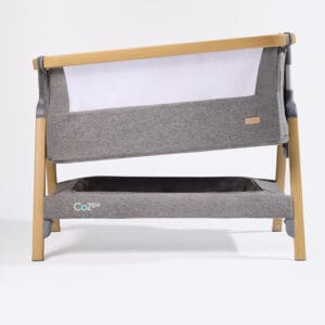 Tutti bambini cozee bedside crib oak charcoal (1)