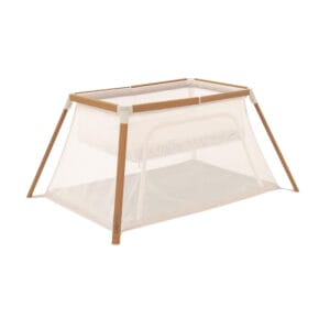 Tutti bambini cozee go 3 in 1 bassinet, travel cot & playpen scandinavian walnut ecru (6)
