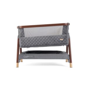 Tutti bambini cozee luxe bedside crib walnut slate (4)