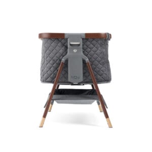 Tutti bambini cozee luxe bedside crib walnut slate (5)