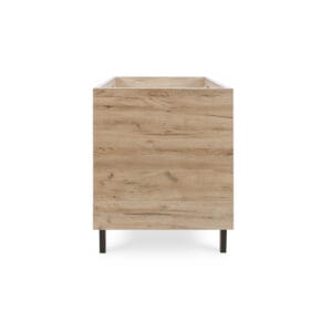 Tutti bambini como 2 piece room set distressed oak slate grey (22)