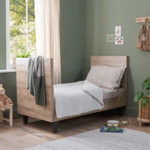 Tutti bambini como 3 piece room set distressed oak slate grey (13)