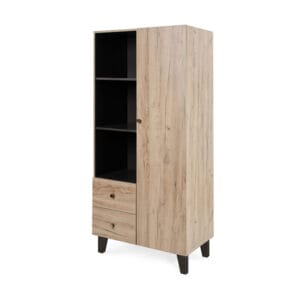 Tutti bambini como 3 piece room set distressed oak slate grey (30)