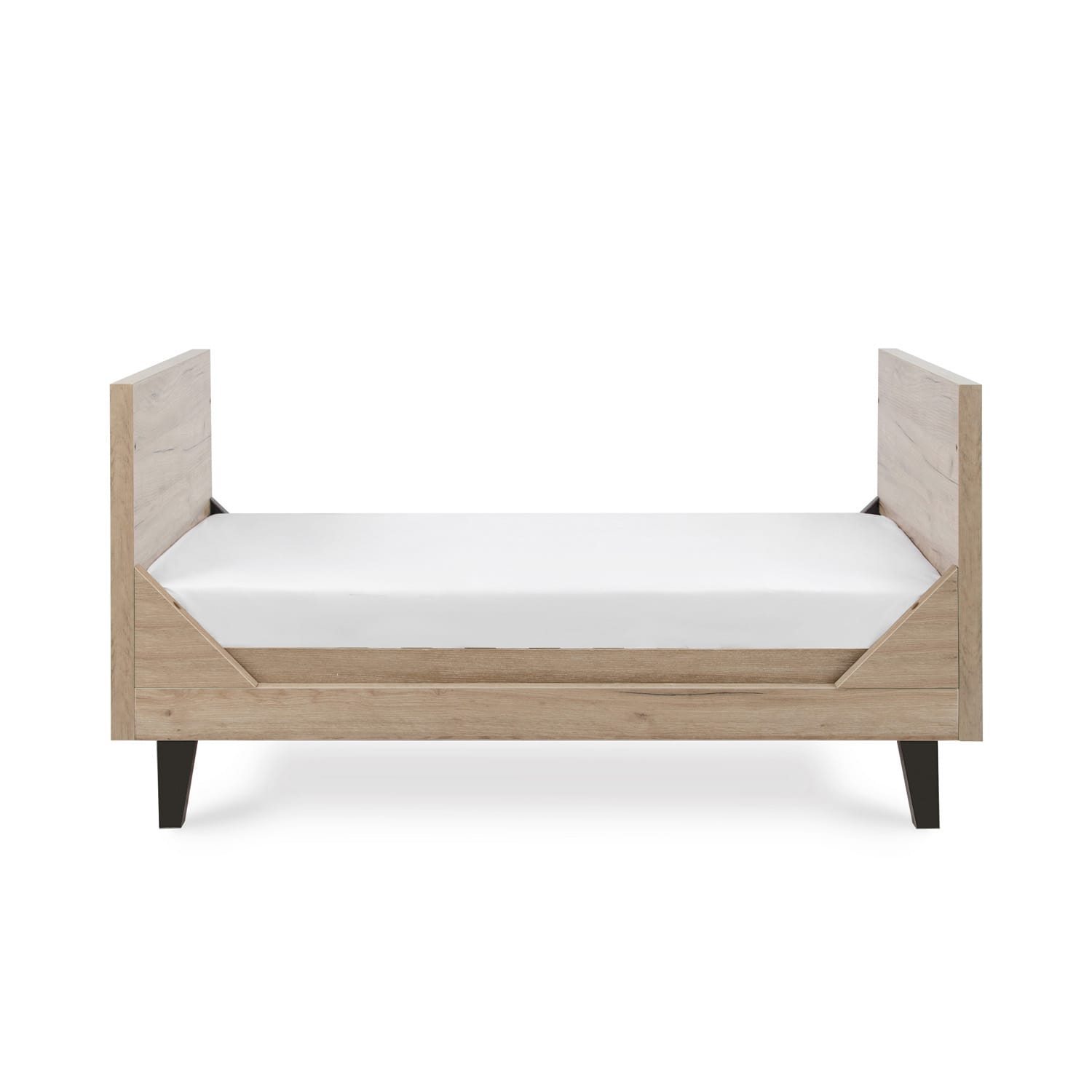 Tutti bambini como cot bed distressed oak slate grey (10)