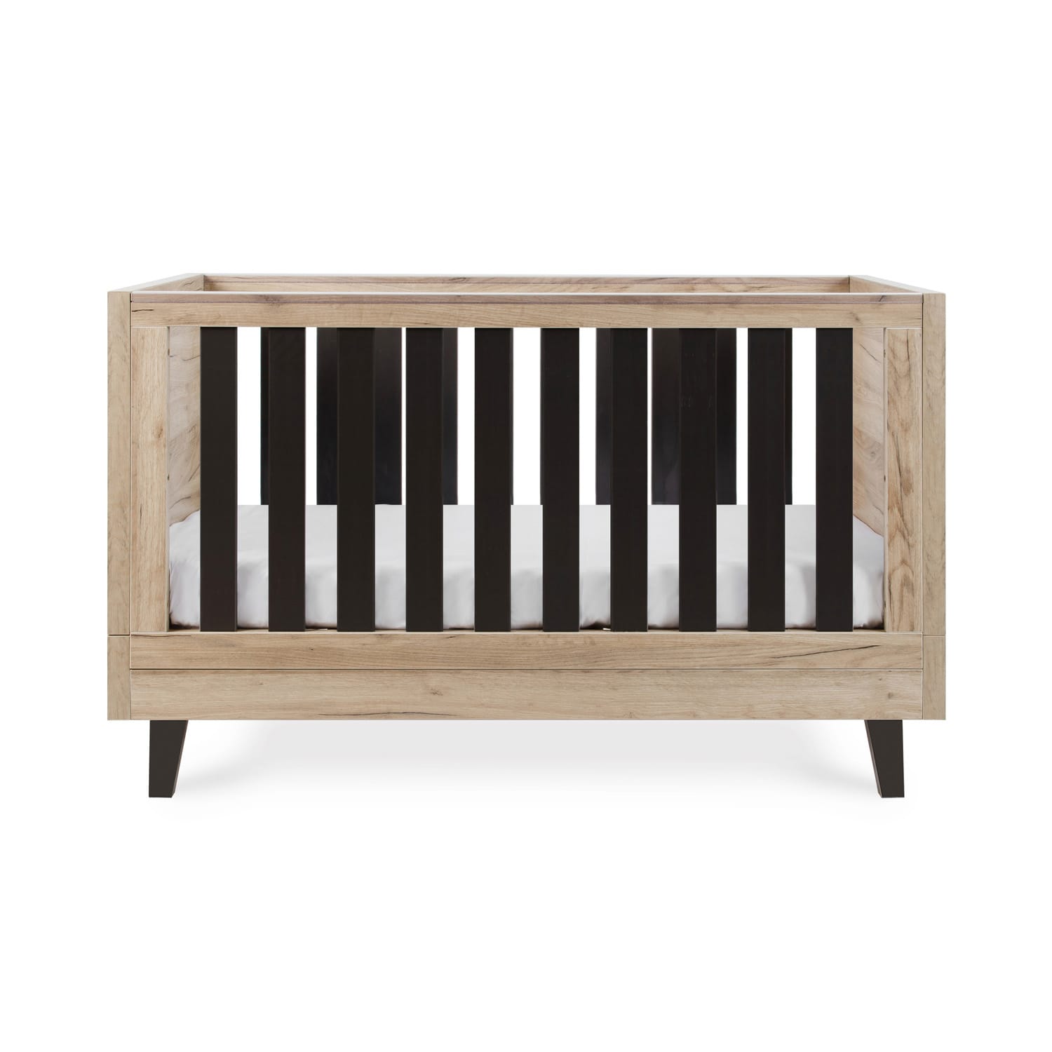Tutti bambini como cot bed distressed oak slate grey (6)