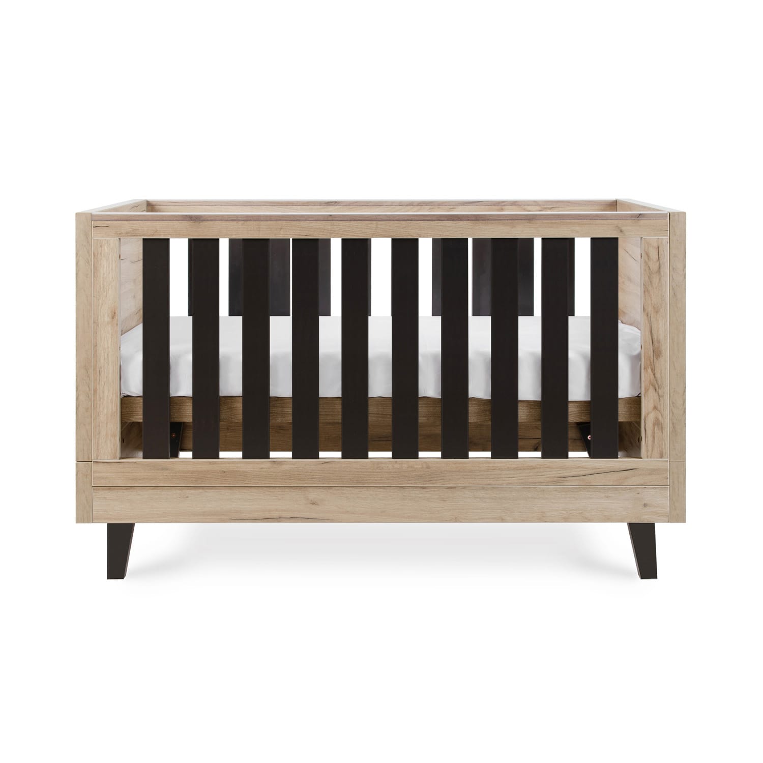 Tutti bambini como cot bed distressed oak slate grey (7)