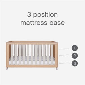 Tutti bambini fika 2 piece roomset light oak white sand (1) 1