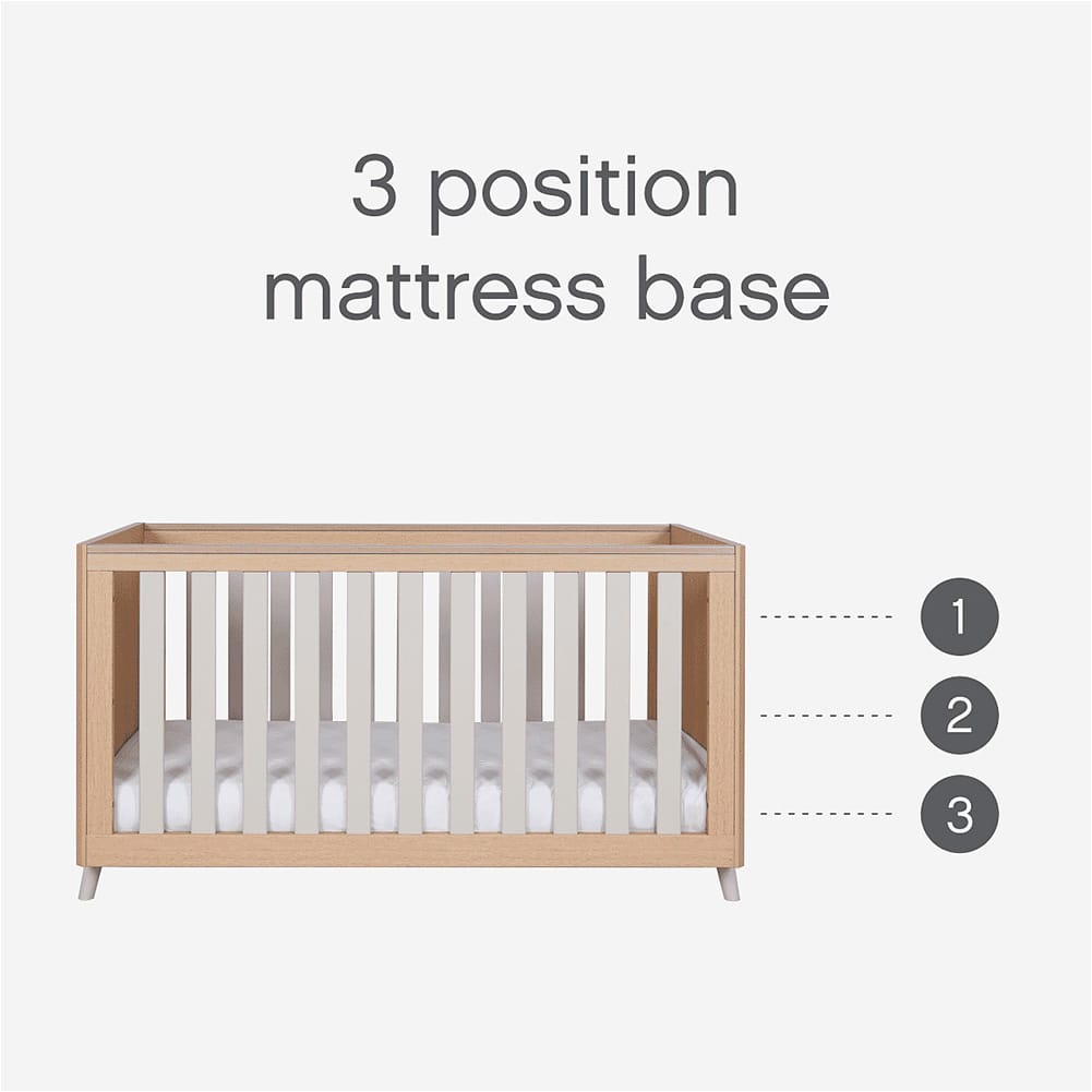 Tutti bambini fika 2 piece roomset light oak white sand (1) 1