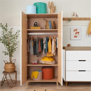 Tutti bambini fika mini 3 piece room set white light oak (6)