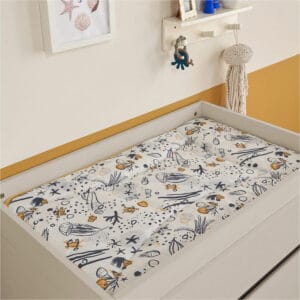 Tutti bambini fuori chest changer white sand warm walnut (2)