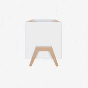 Tutti bambini fuori cot bed white light oak (1) 1