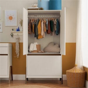 Tutti bambini fuori wardrobe white sand warm walnut (3)
