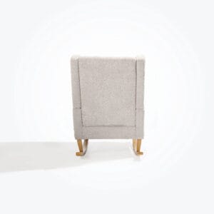Tutti bambini harper wingback rocking chair & foot stool teddy mushroom (8)
