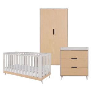 Tutti bambini hygge 3 piece room set light oak & white (2)
