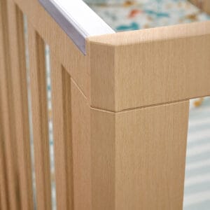 Tutti bambini hygge mini cot bed in white and light oak (9)