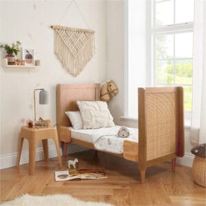 Tutti bambini japandi cot bed light oak (3)