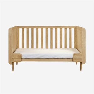 Tutti bambini japandi mini cot bed light oak (3) 1