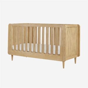 Tutti bambini japandi mini cot bed light oak (4) 1