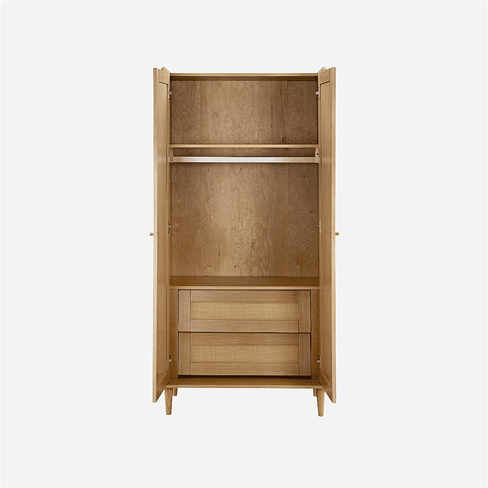 Tutti bambini japandi wardrobe light oak (1) 1
