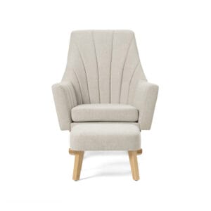 Tutti bambini jonah rocking chair and footstool pebble (1)