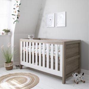 Tutti bambini modena 2 piece room set white oak (17)