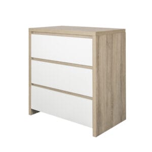 Tutti bambini modena 2 piece room set white oak (3)
