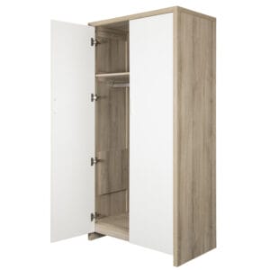 Tutti bambini modena 3 piece room set white oak (5)