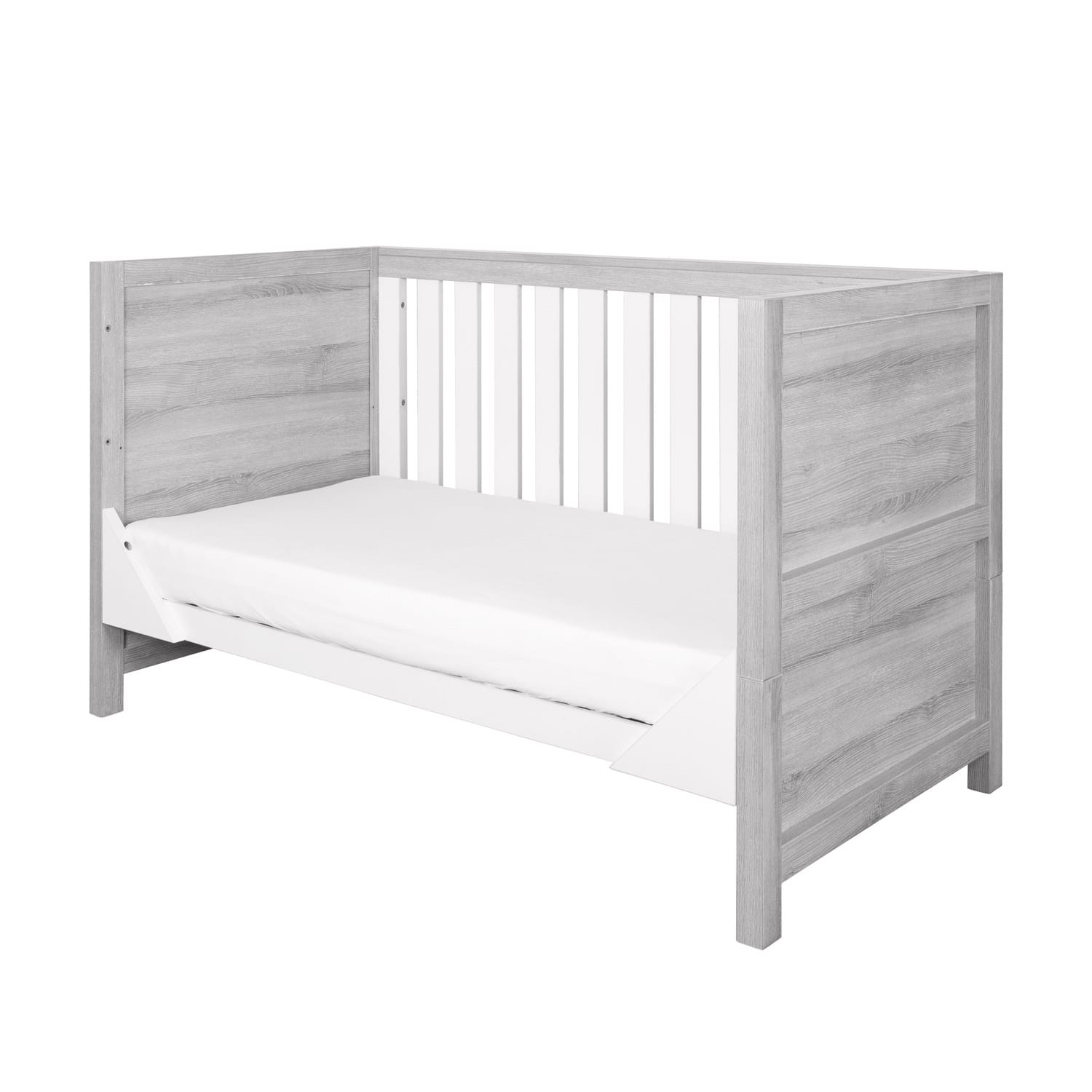 Tutti bambini modena 3in1 cot bed grey ash white (4)
