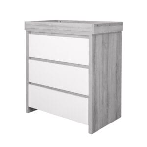 Tutti bambini modena chest changer grey ash white (5)