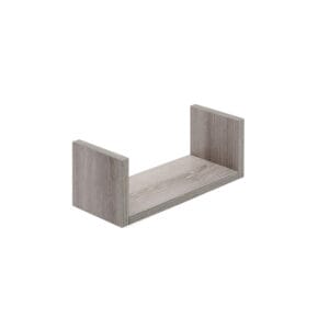 Tutti bambini modena set of three u shaped wall shelves grey ash (7)
