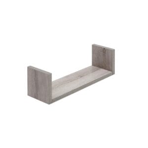 Tutti bambini modena set of three u shaped wall shelves grey ash (9)