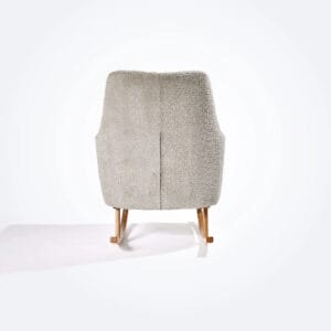 Tutti bambini oscar luxe rocking chair & foot stool teddy mushroom
