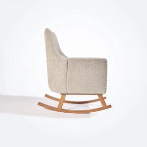 Tutti bambini oscar luxe rocking chair & foot stool teddy mushroom (6)