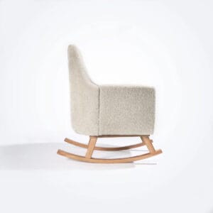 Tutti bambini oscar luxe rocking chair & foot stool teddy sage (7)