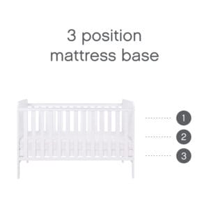 Tutti bambini rio 2 piece room set white (4)