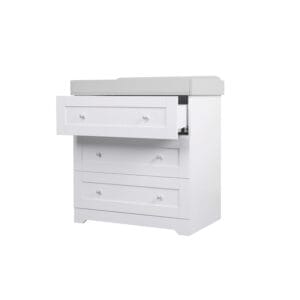 Tutti bambini rio chest changer white dove grey (4)