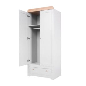 Tutti bambini rio wardrobe dove grey honey oak (3)
