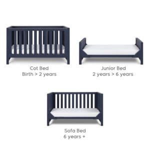 Tutti bambini tivoli cot bed navy (15)