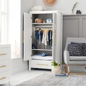 Tutti bambini tivoli wardrobe white (1)