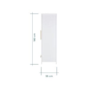 Tutti bambini tivoli wardrobe white (7)