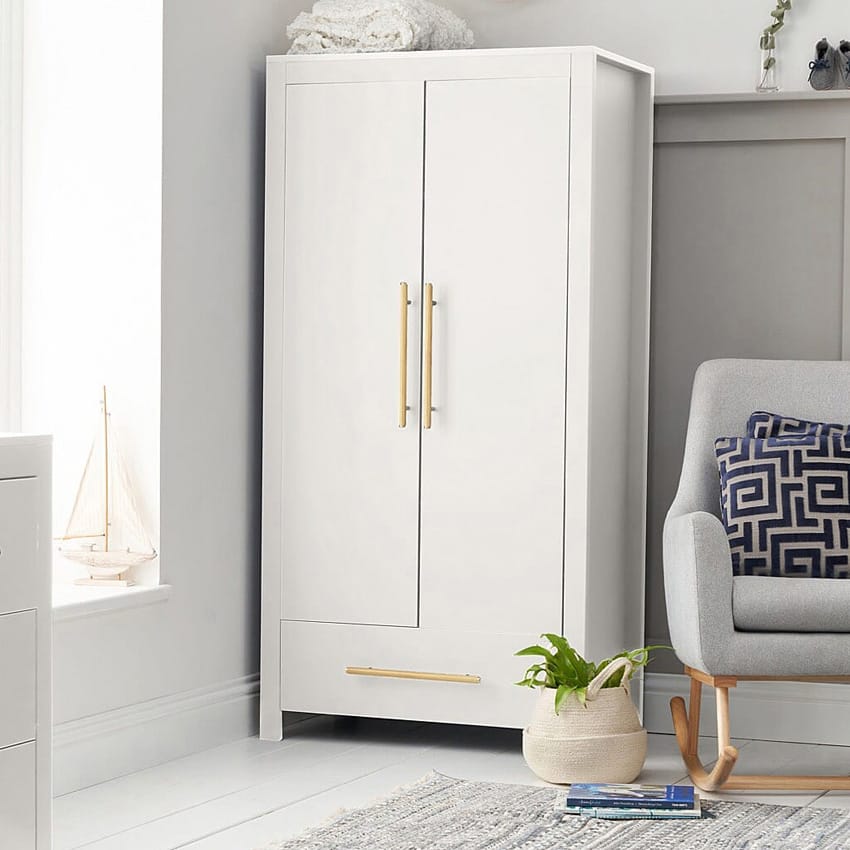 Tutti Bambini Tivoli Wardrobe - White