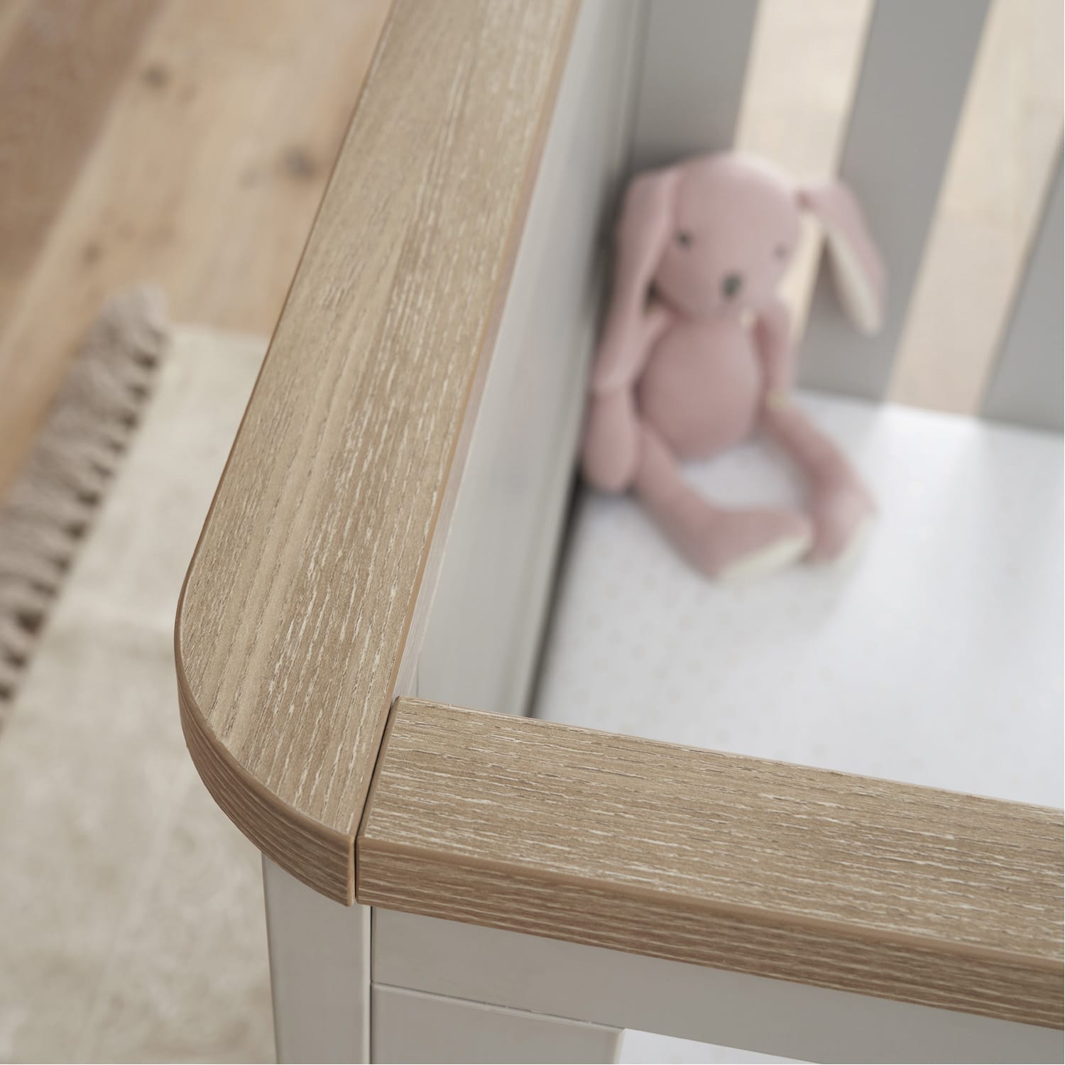 Tutti bambini verona cot bed dove grey oak (1)